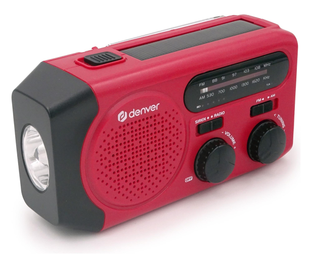 Denver Radio solarne Denver SCR-2010 z lampką i funkcją SOS - 1535084 - zdjęcie 5